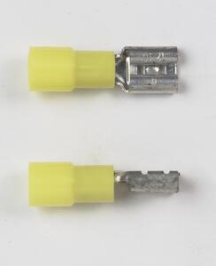 12-10 VINYL FEMALE QUICK DISCONNECT - TAB SIZE - 0.250